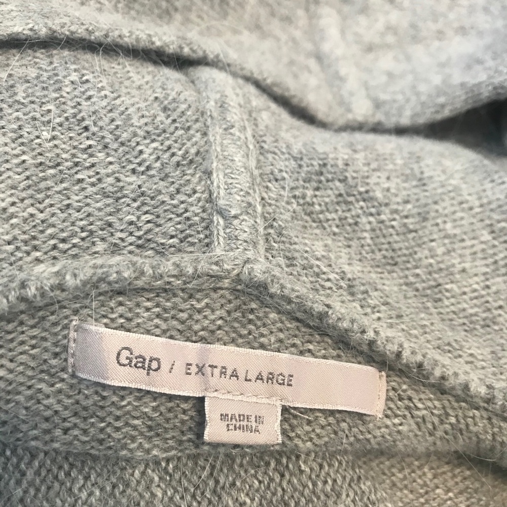 Gap Angora Rabbit Hair Blend Hooded Sweater - Picture 4 of 4